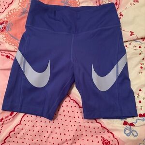 Nike Women's Purple Bike Shorts